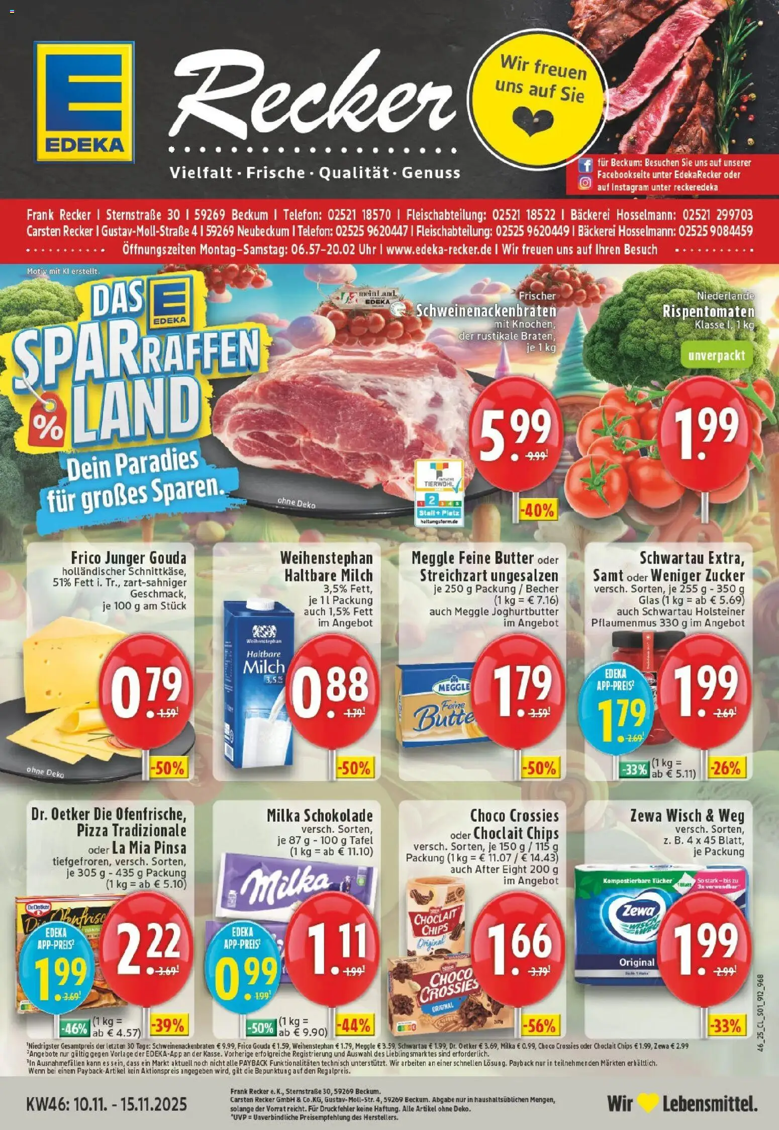 Vorschau von dem Prospekt des Geschäftes Edeka, gültig ab dem 10.11.2025