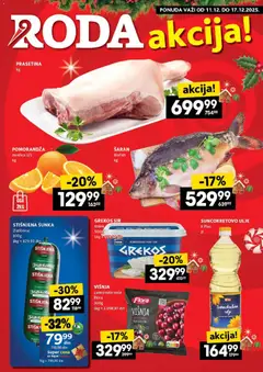 Pregled Roda kataloga - važi od 11.12.2025