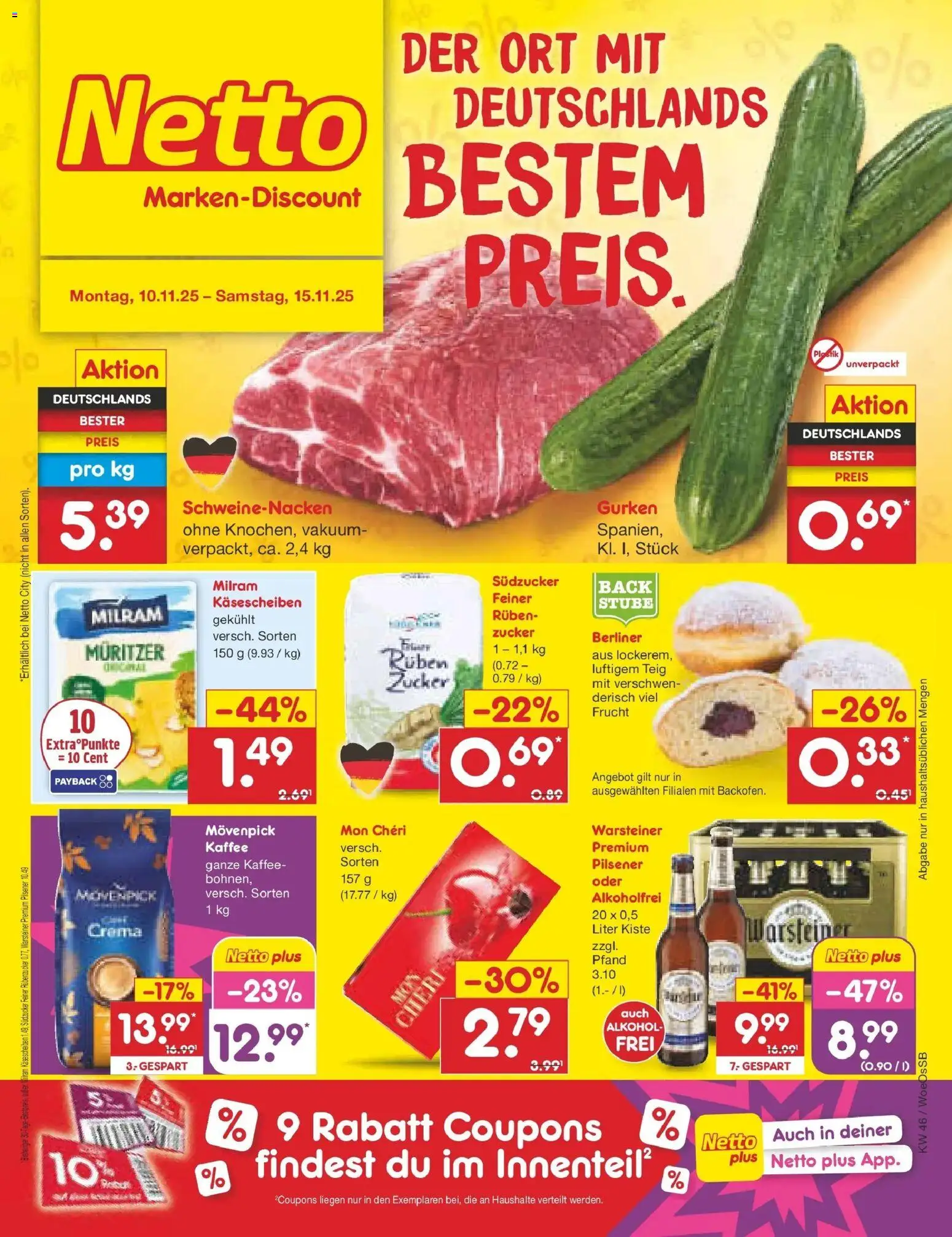 Vorschau von dem Prospekt des Geschäftes Netto Marken-Discount, gültig ab dem 10.11.2025