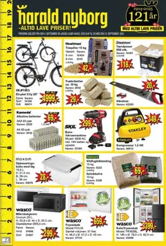 Eksempel på tilbudsavis Tilbudsavis fra butik Harald Nyborg gyldig fra 04/09/2025
