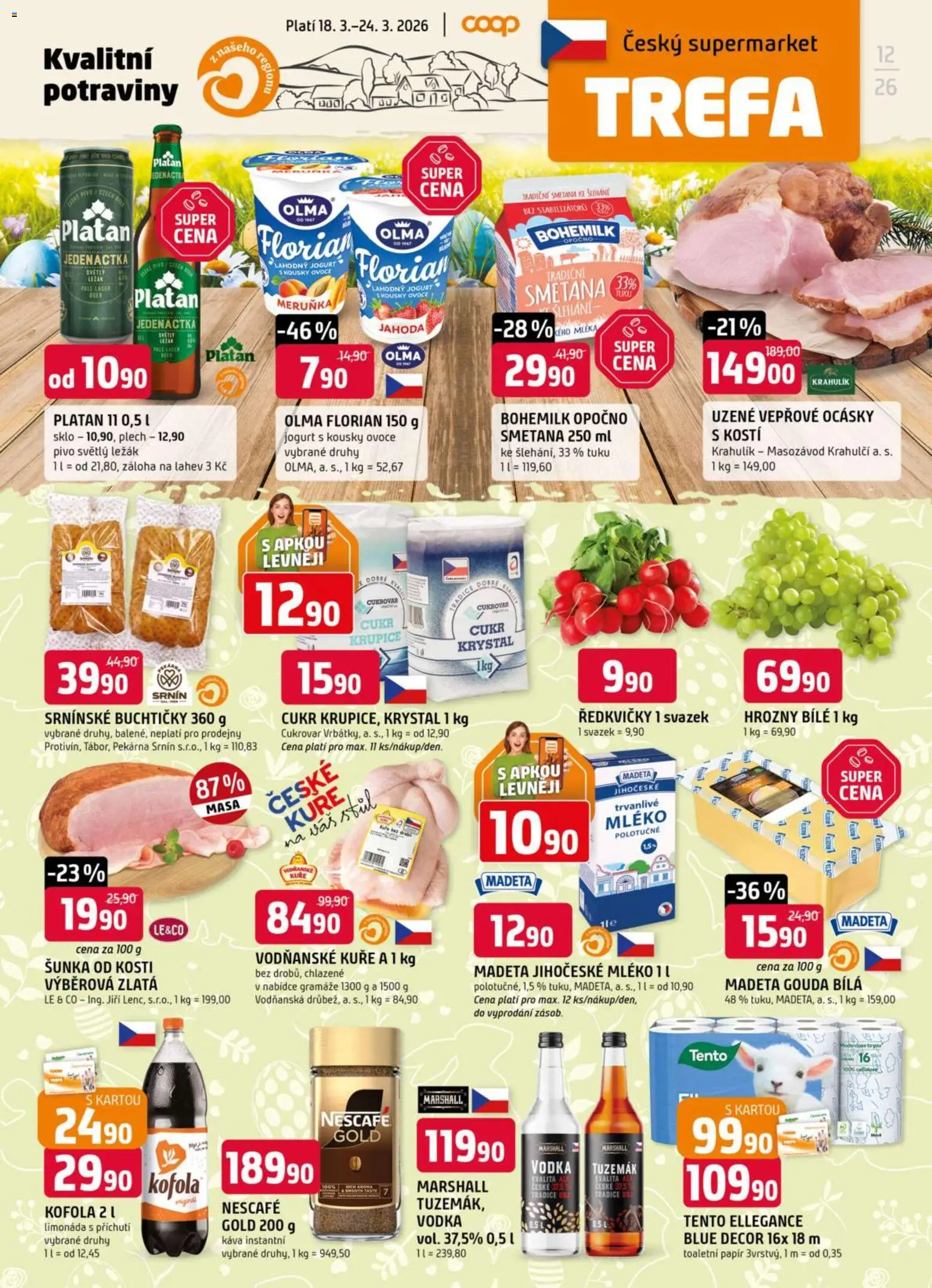 Náhled nabídky: Trefa Trefa leták platný od 18.03.2026