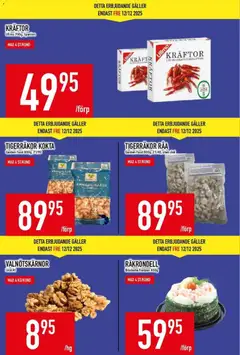 Förhandsgranska reklamblad Aktuella reklamblad Matdax från butik Matdax gäller från 08/12/2025 | Sida: 5