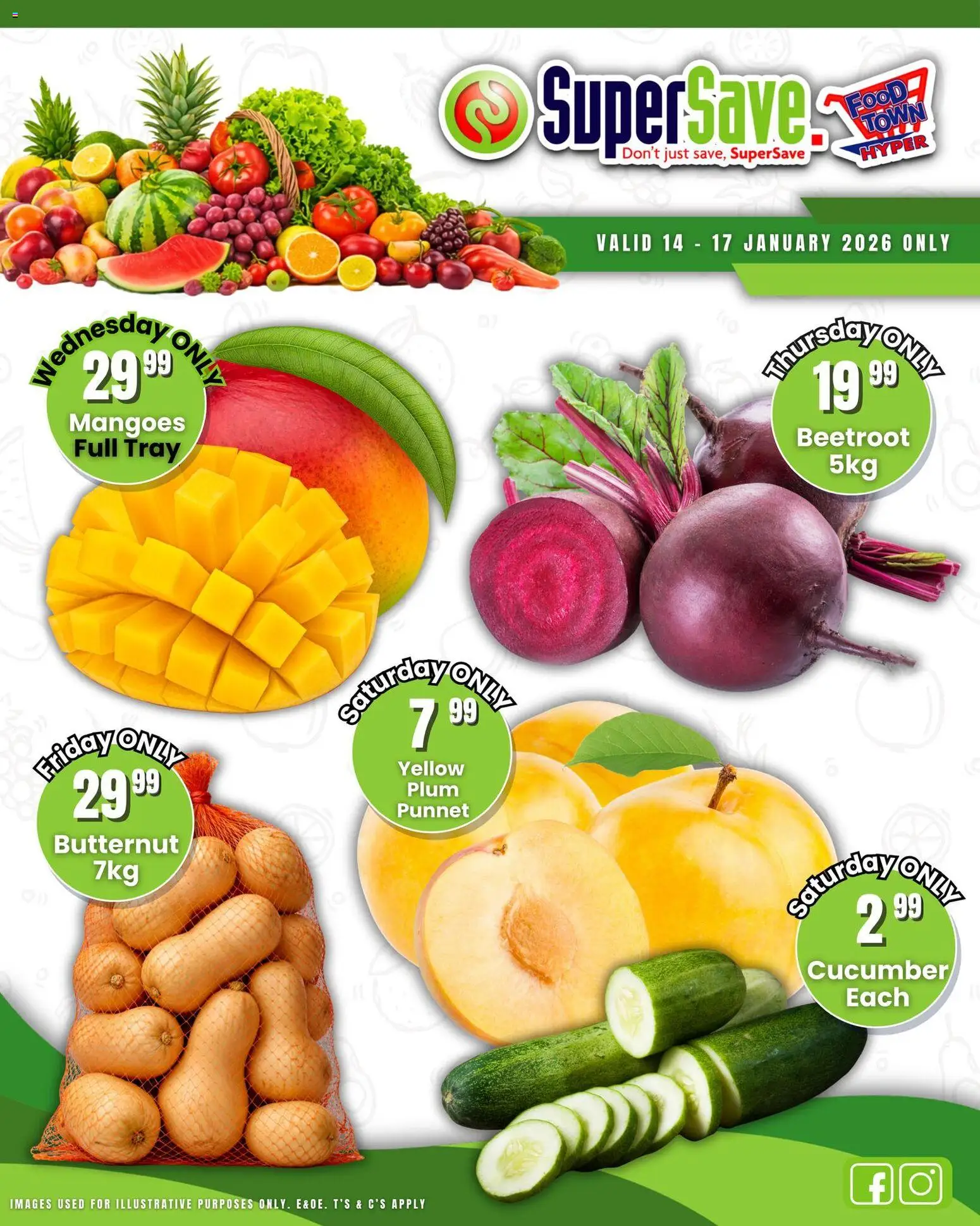 Preview of Super Save flyer valid from 14/01/2026