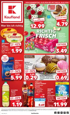 Vorschau von dem Prospekt des Geschäftes Kaufland, gültig ab dem 12.02.2026