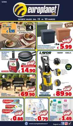 Anteprima dell'opuscolo Europlanet Casa volantino dal negozio Europlanet Casa valido da 12/03/2026