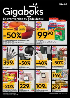 Forhåndsvis Black Friday fra butikk Gigaboks gyldig fra 24/11/2025