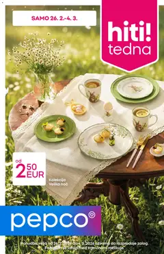 Predogled kataloga iz trgovine Pepco veljaven od 26.02.2026