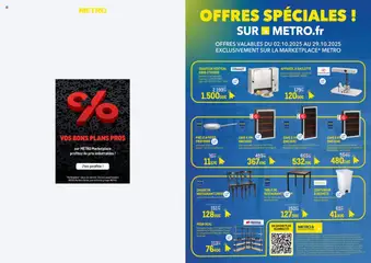 Prévisualisation de Offres spéciales - Exclusivités Marketplace du magasin METRO formulaire valide 02/10/2025
