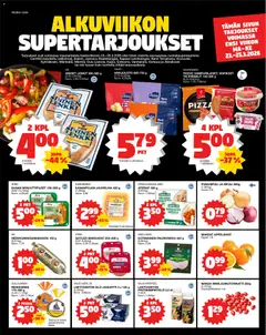 Kaupan Tokmanni Tokmanni ruokatarjoukset esikatselu, voimassa 23/03/2026