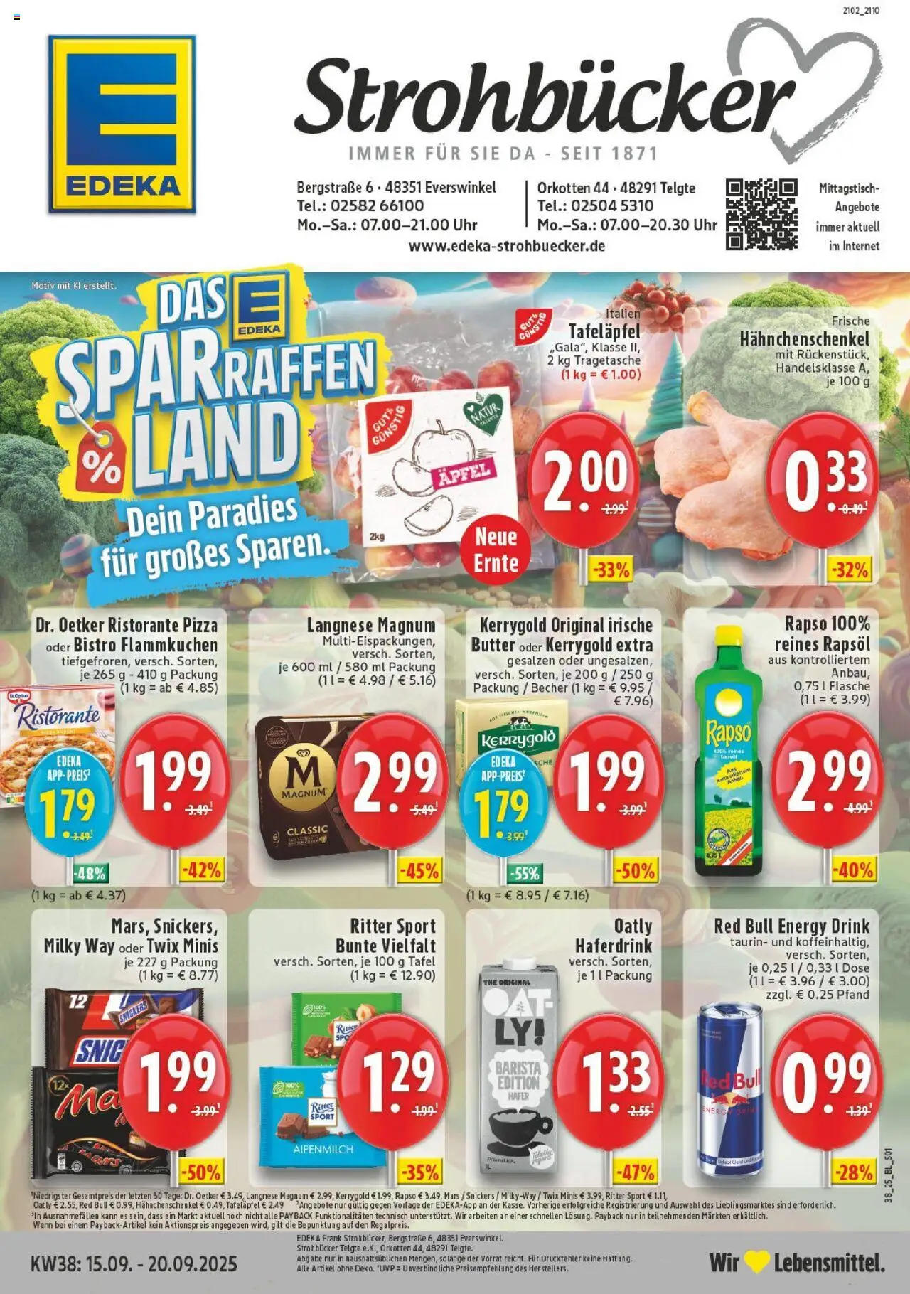 EDEKA Prospekt ab 14.09.2025 - Prospekt Everswinkel Online