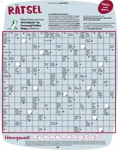 Vorschau des Merkblatts Magazin vom Shop Fressnapf gültig von 01.11.2025 bis 31.12.2025 | Seite: 50