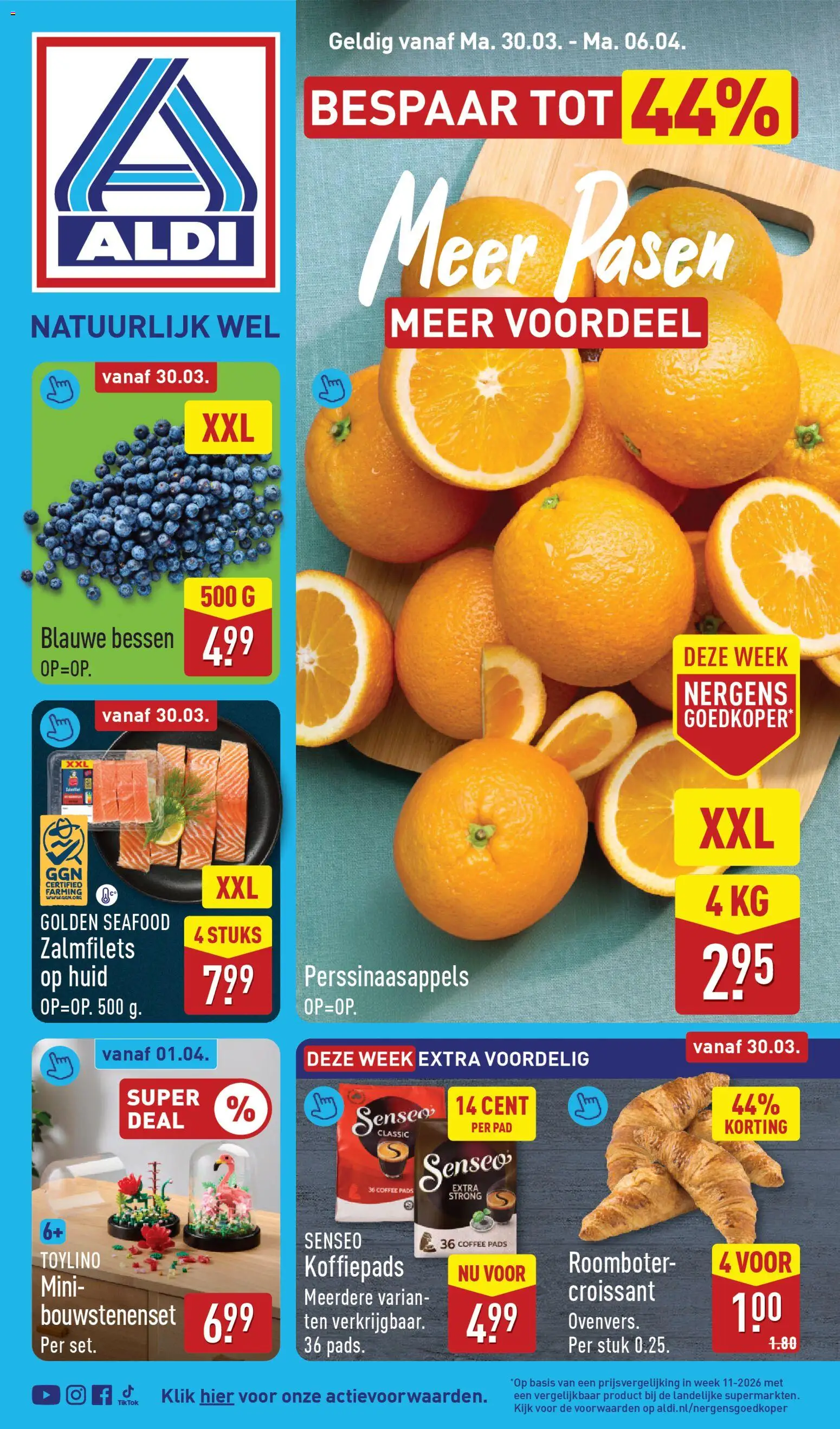 Voorbeeld van Aldi folder week 14 van winkel Aldi geldig vanaf 30-03-2026