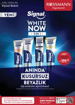 Rossmann Kasım Kişisel Bakım Kataloğu 30.10.2025 - Broşürünün önizlemesi