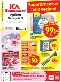 Förhandsgranska reklamblad Aktuella erbjudanden från butik ICA Supermarket gäller från 13/04/2026