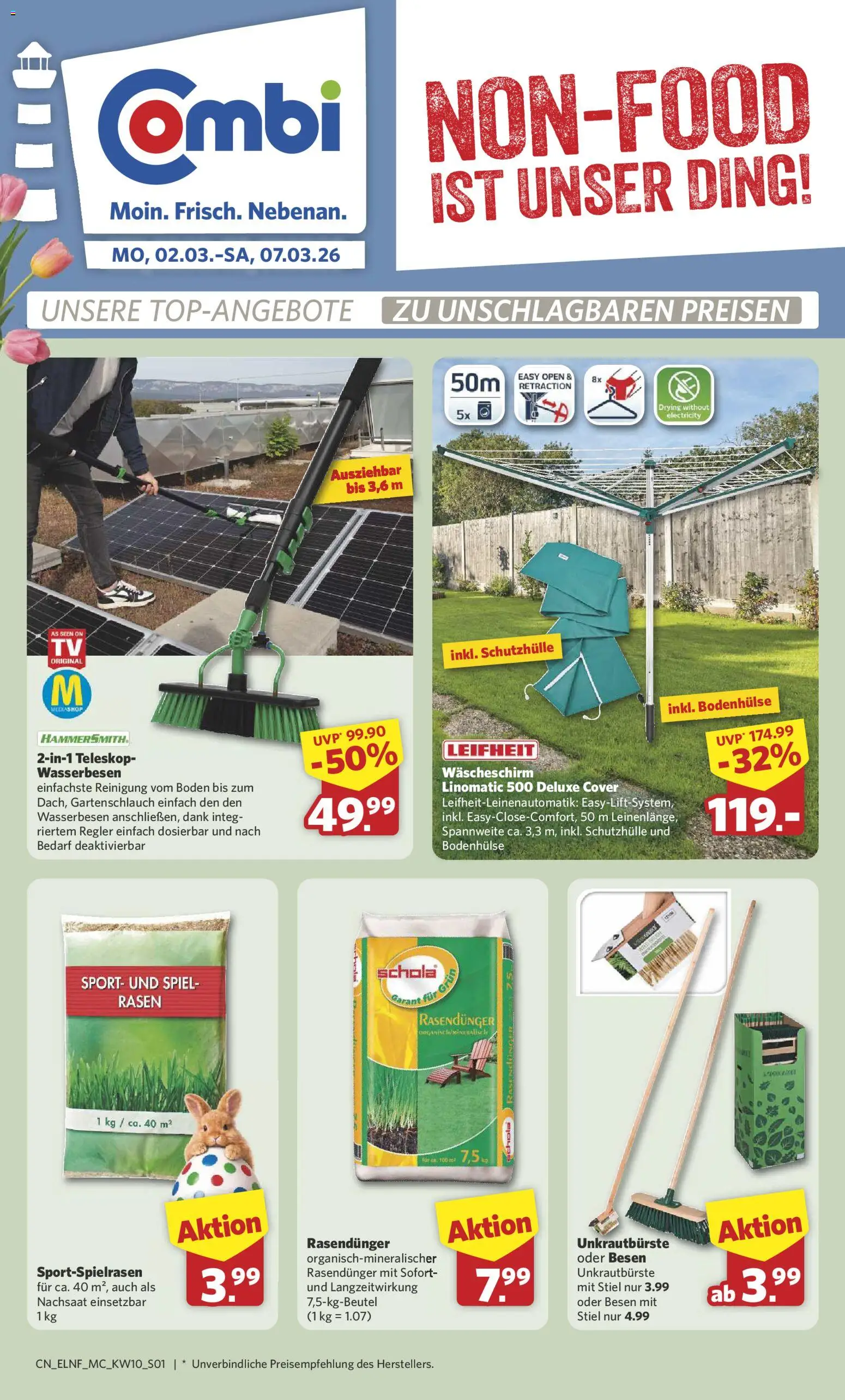 Vorschau von dem Prospekt des Geschäftes Combi, gültig ab dem 02.03.2026