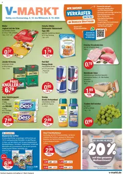 Vorschau von dem Prospekt des Geschäftes V-Markt, gültig ab dem 02.10.2025