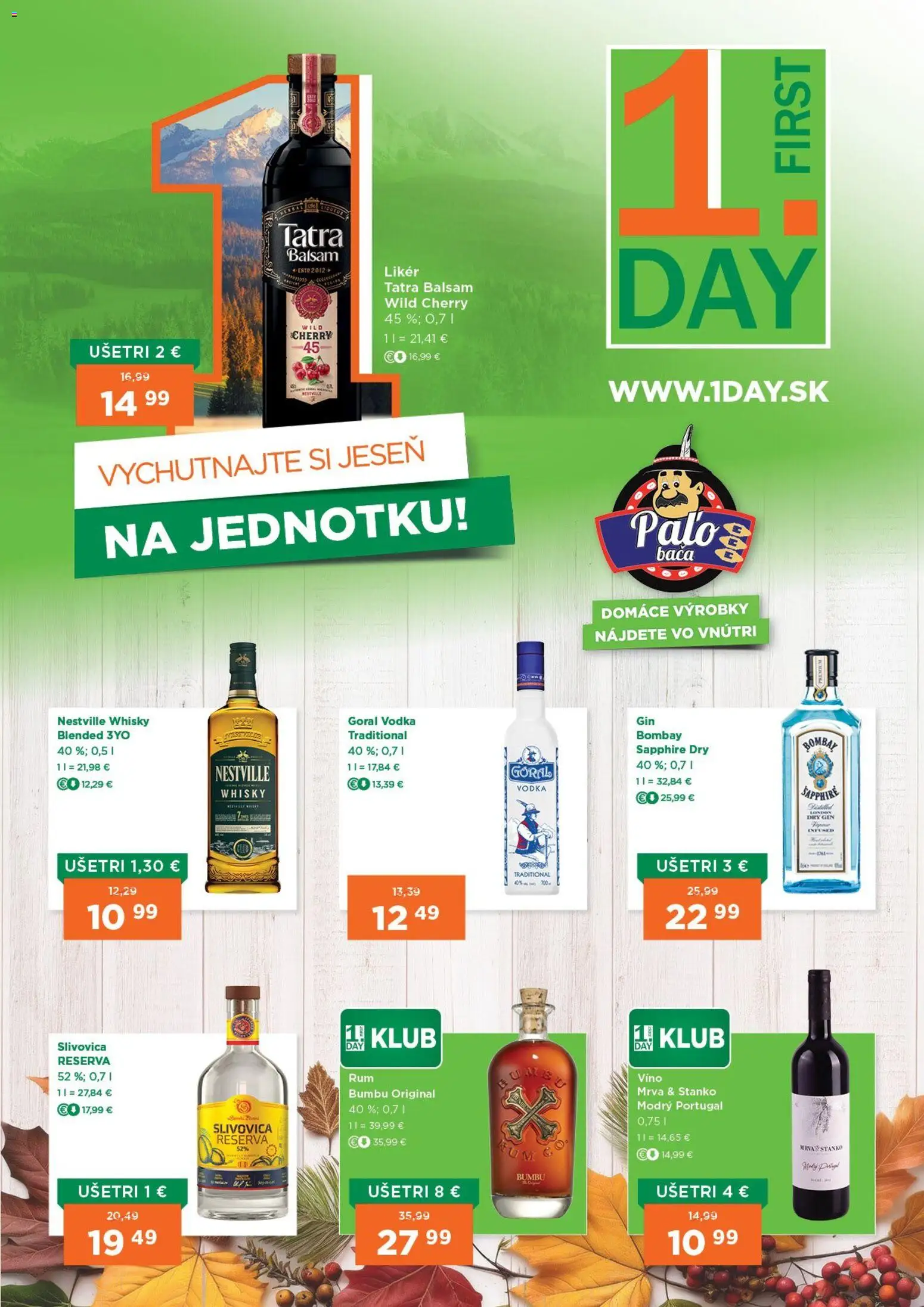 Náhľad 1day letáku platného od 06.11.2025