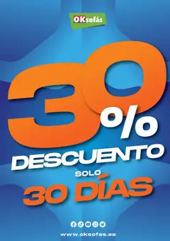 Vista previa del folleto de la tienda OKsofás válido desde el 01/10/2025 