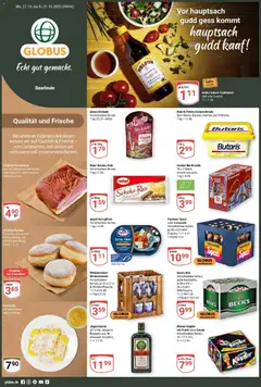 Vorschau von dem Prospekt des Geschäftes Globus, gültig ab dem 26.10.2025