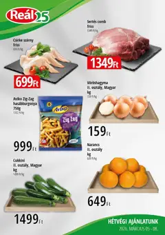 Reál - Reál Bevásárló hétvége - Kisalföld megtekintése, amely érvényes 2026.03.05.-től