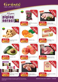 GRUSTE parduotuvės leidinio Leidinys - Pigiau nerasi galiojančio nuo 2026.02.21 peržiūra