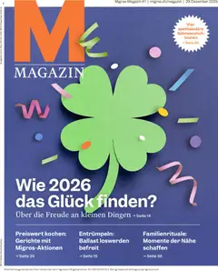 Vorschau des Merkblatts Magazin vom Shop Migros gültig von 29.12.2025 bis 05.01.2026