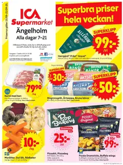 Förhandsgranska reklamblad Ängelholm från butik ICA Supermarket gäller från 15/09/2025
