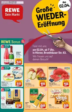 Vorschau von dem Prospekt des Geschäftes Rewe, gültig ab dem 30.03.2026