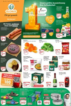 Vorschau von dem Prospekt des Geschäftes Globus, gültig ab dem 03.11.2025
