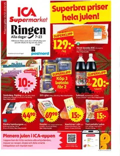 Förhandsgranska reklamblad Stockholm från butik ICA Supermarket gäller från 15/12/2025