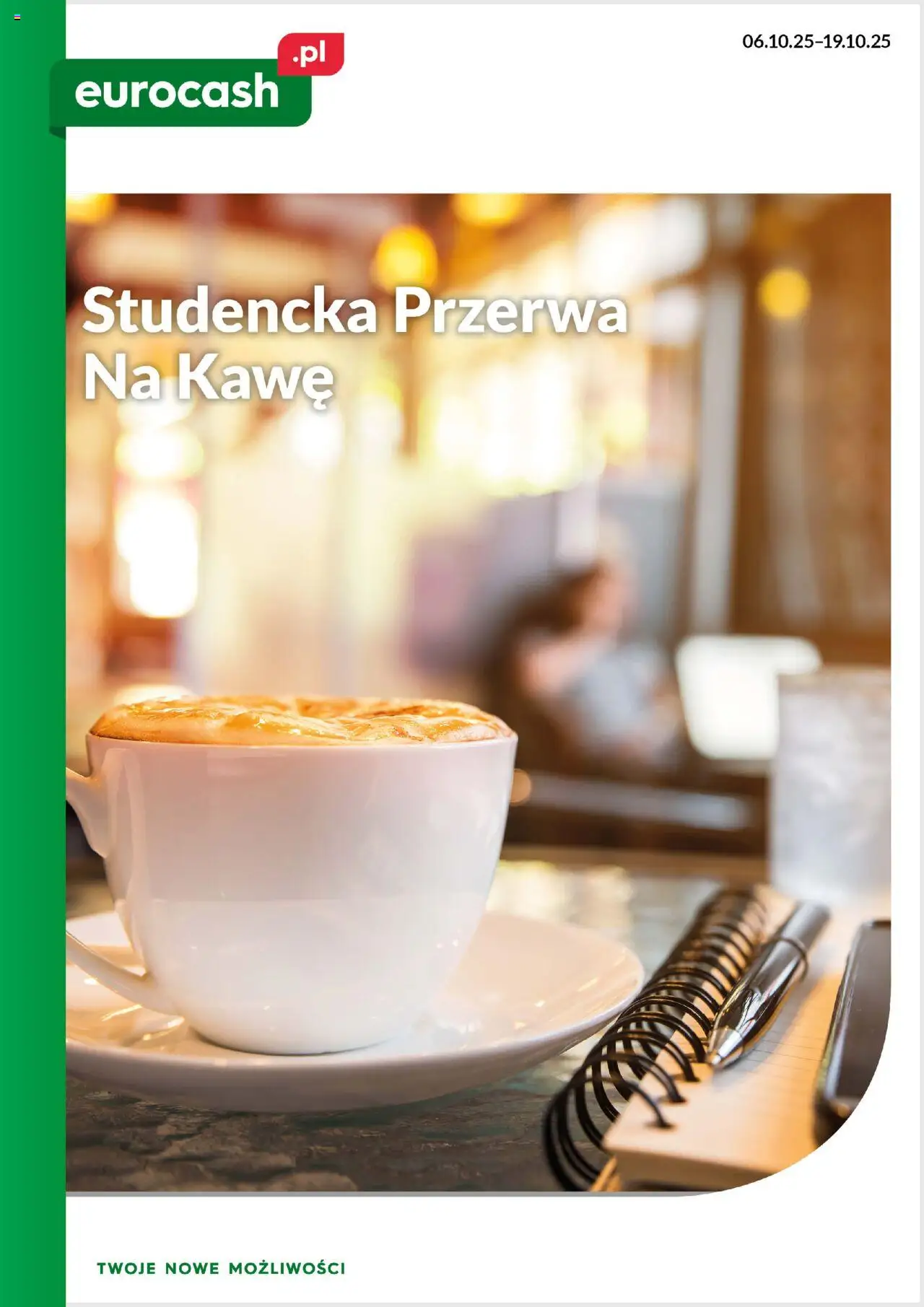 Eurocash Studencka Przerwa na Kawę od 06.10.2025 - Nowa Gazetka - Numer strony 1