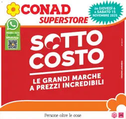 Anteprima dell'opuscolo Volantino Superstore Lombardia dal negozio Conad valido da 06/11/2025