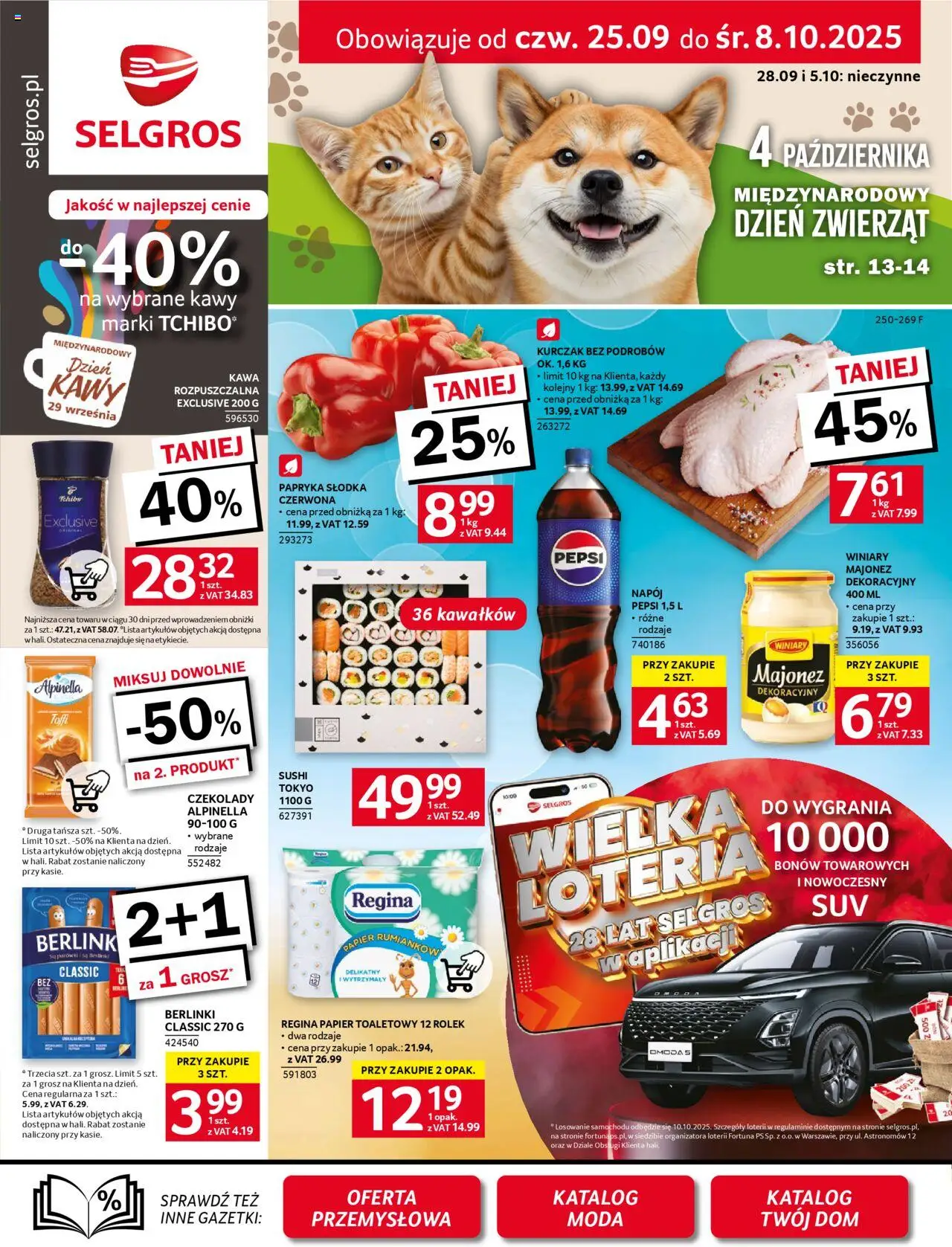 Selgros cash&carry Gazetka od 25.09.2025 - Nowa Gazetka - Numer strony 1