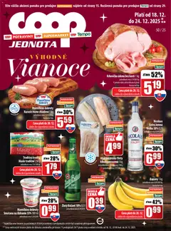 Náhľad COOP Jednota letáku platného od 18.12.2025