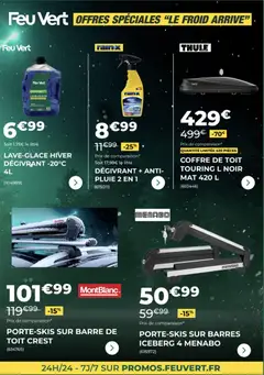 Prévisualisation de Catalogue du magasin Feu Vert formulaire valide 02/12/2025 | Page: 3