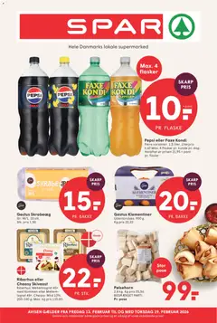 Eksempel på tilbudsavis Tilbudsavis fra butik Spar gyldig fra 13/02/2026