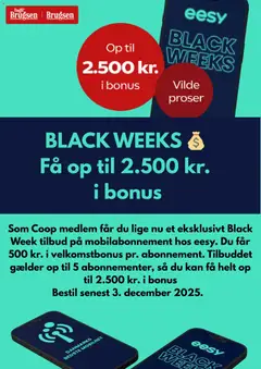 Eksempel på tilbudsavis Black Friday fra butik Dagli'Brugsen gyldig fra 18/11/2025