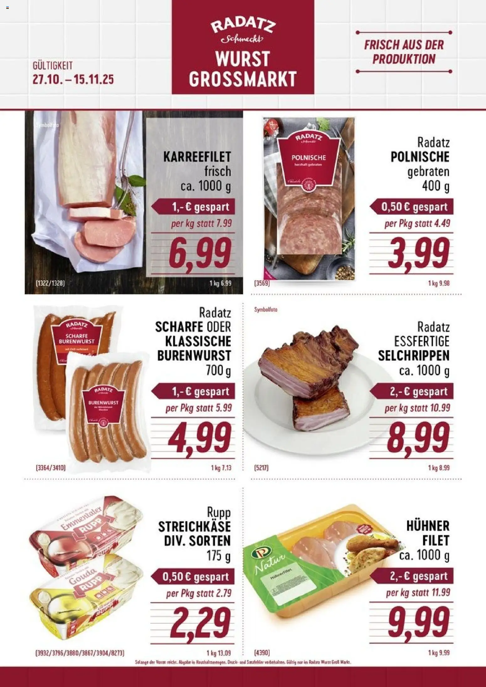 Vorschau der Angebote: Radatz Flugblatt gültig ab 27.10.2025
