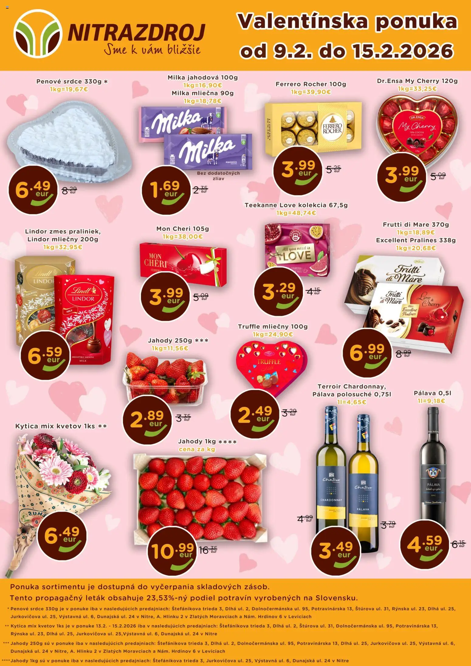 Náhľad Nitrazdroj letáku platného od 09.02.2026