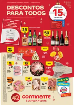 Pré-visualização do folheto da loja Continente válida a partir de 25/11/2025