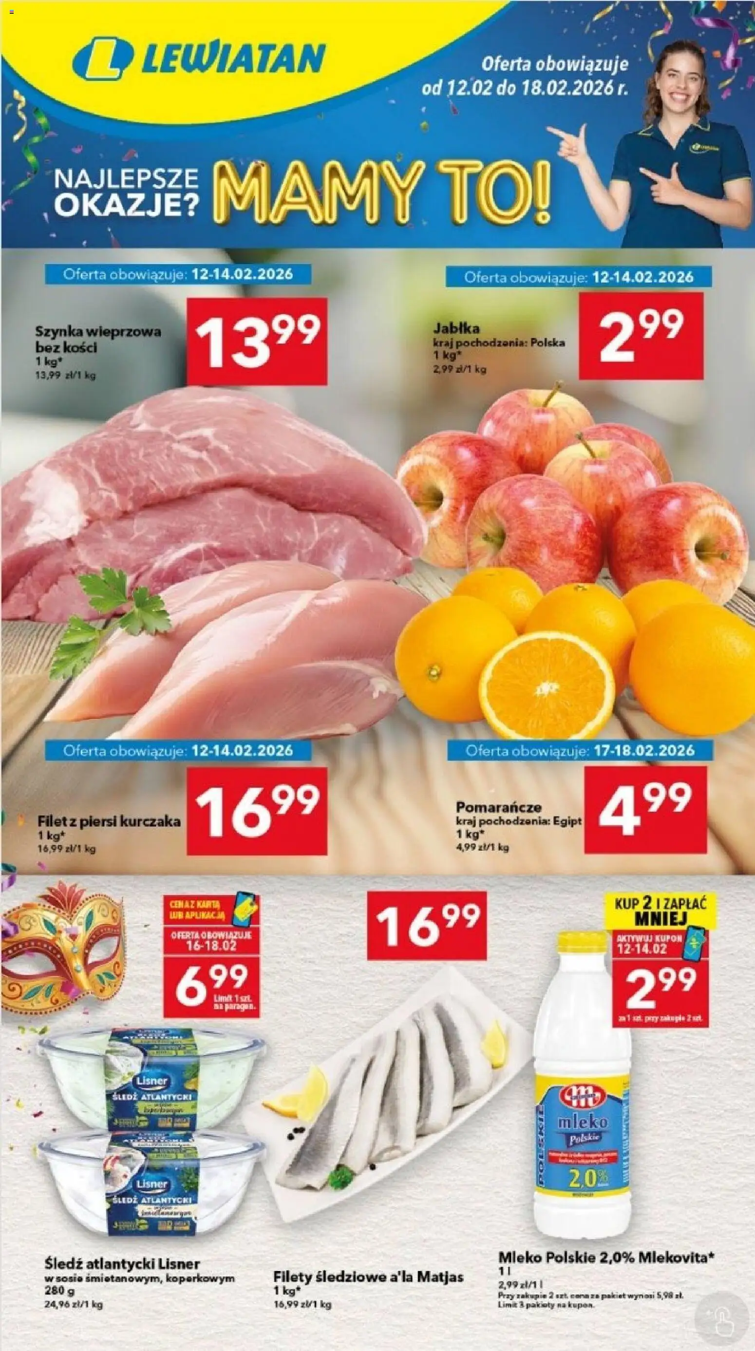 Pogląd gazetki "Legnica" ze sklepu Lewiatan ważnej od 12.02.2026