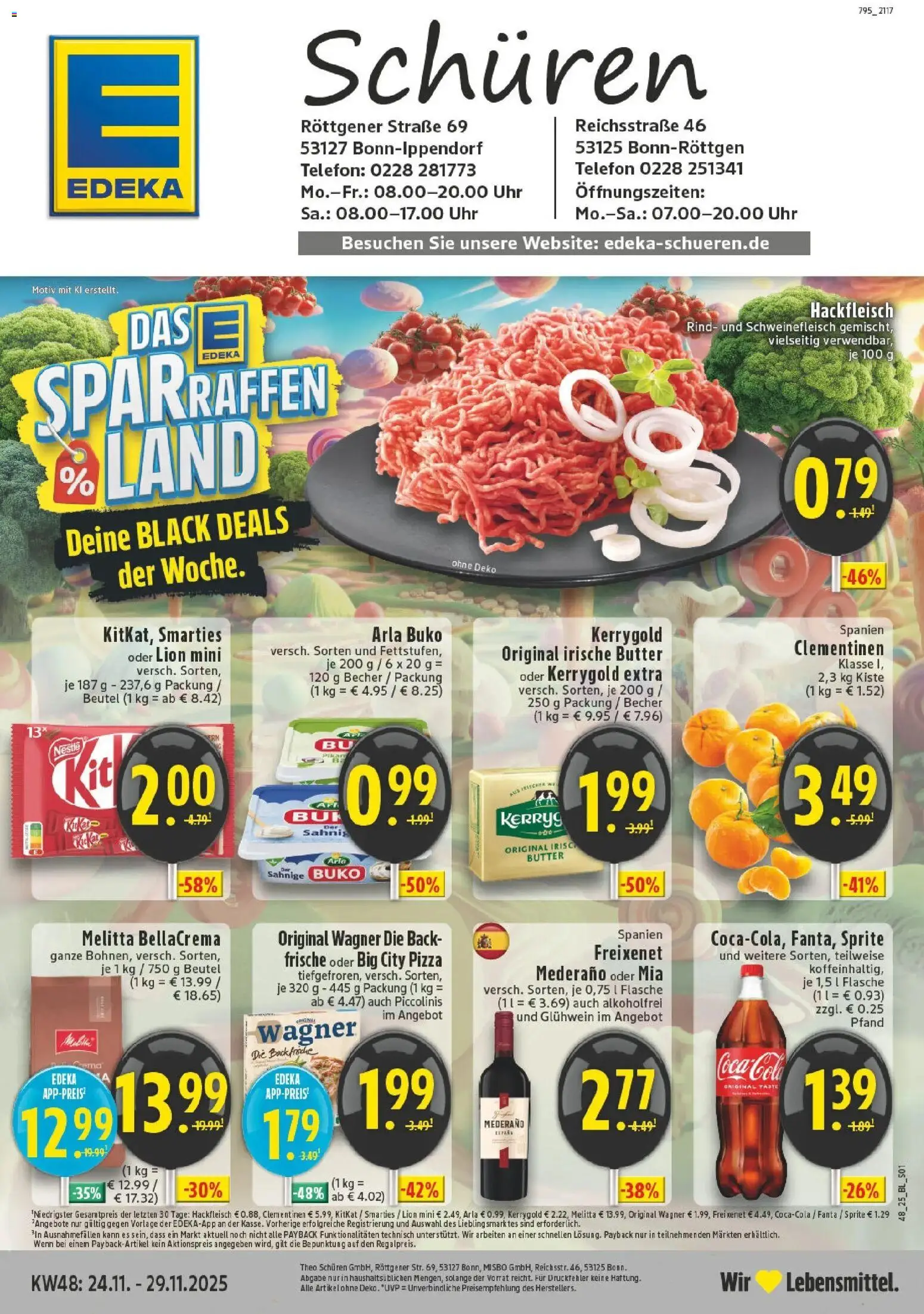 Vorschau von dem Prospekt des Geschäftes Edeka, gültig ab dem 23.11.2025