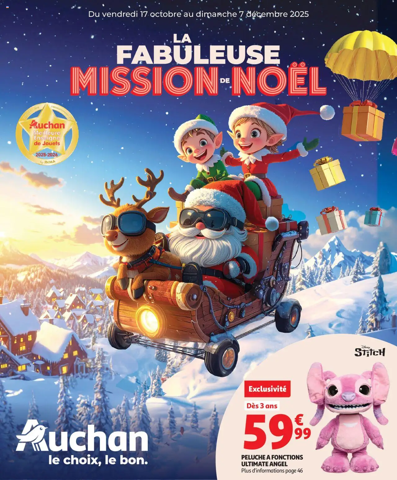 La fabuleuse mission de Noël de la boutique Auchan valable du 17/10/2025 - Page numéro 1
