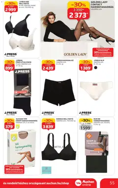 Auchan - Akciós újság Auchan megtekintése, amely érvényes 2025.11.06.-től | Oldal: 55
