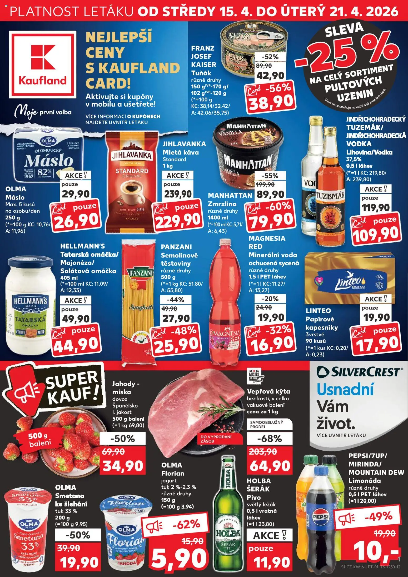 Náhled nabídky: Kaufland Kaufland leták - Kolín platný od 15.04.2026