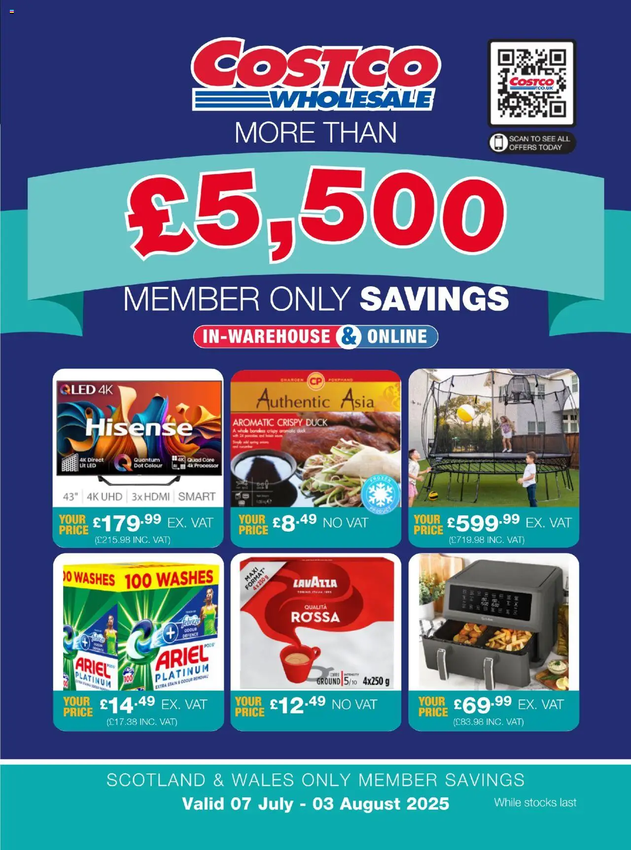 Costco shop SCOTLAND & WALES ONLY valid from 07/07/2025 - Page number 1 - Coffee, Duck