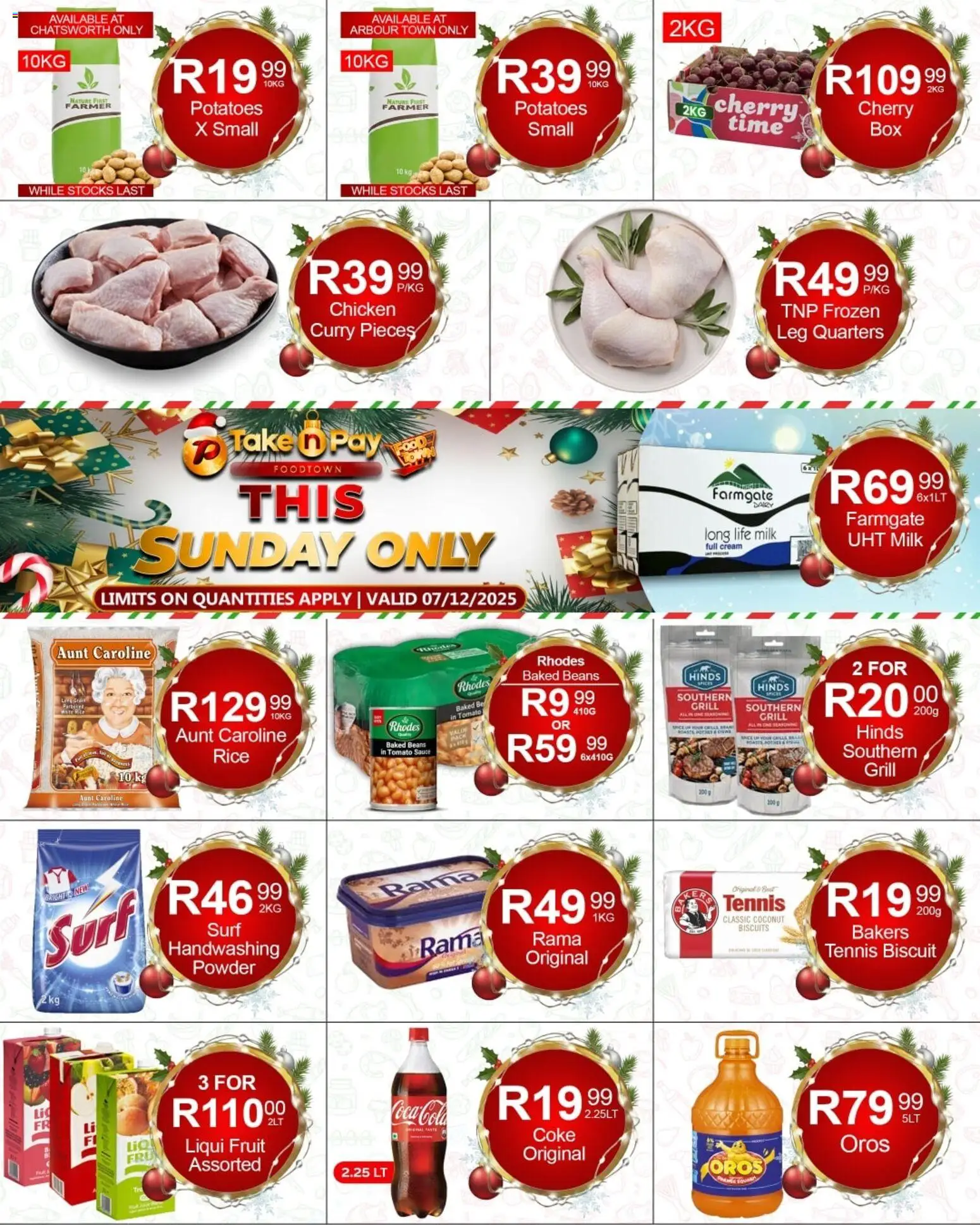 Preview of Take n Pay flyer valid from 07/12/2025