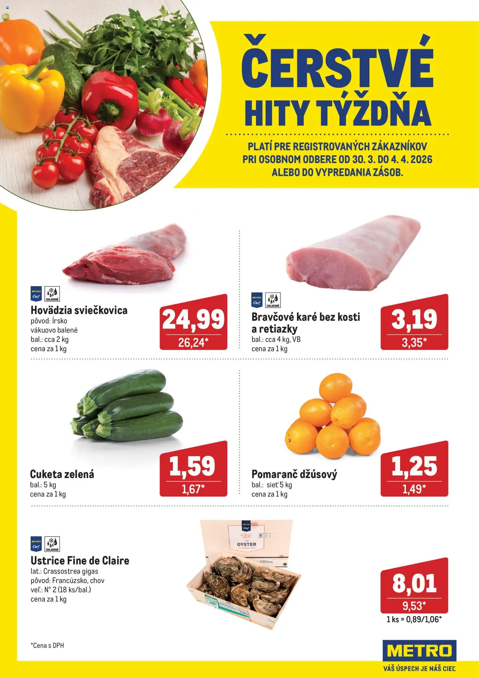 Náhľad Metro letáku platného od 30.03.2026