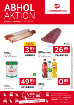 Vorschau der Angebote: Transgourmet Transgourmet Flugblatt gültig ab 08.03.2026