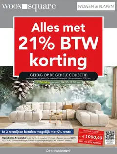 Voorbeeld van Folder van winkel Woonsquare geldig vanaf 22-12-2025